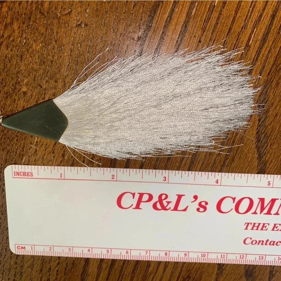 GOLD TONE & IVORY TASSELED PIERCED EARRINGS - Picture 6 of 6